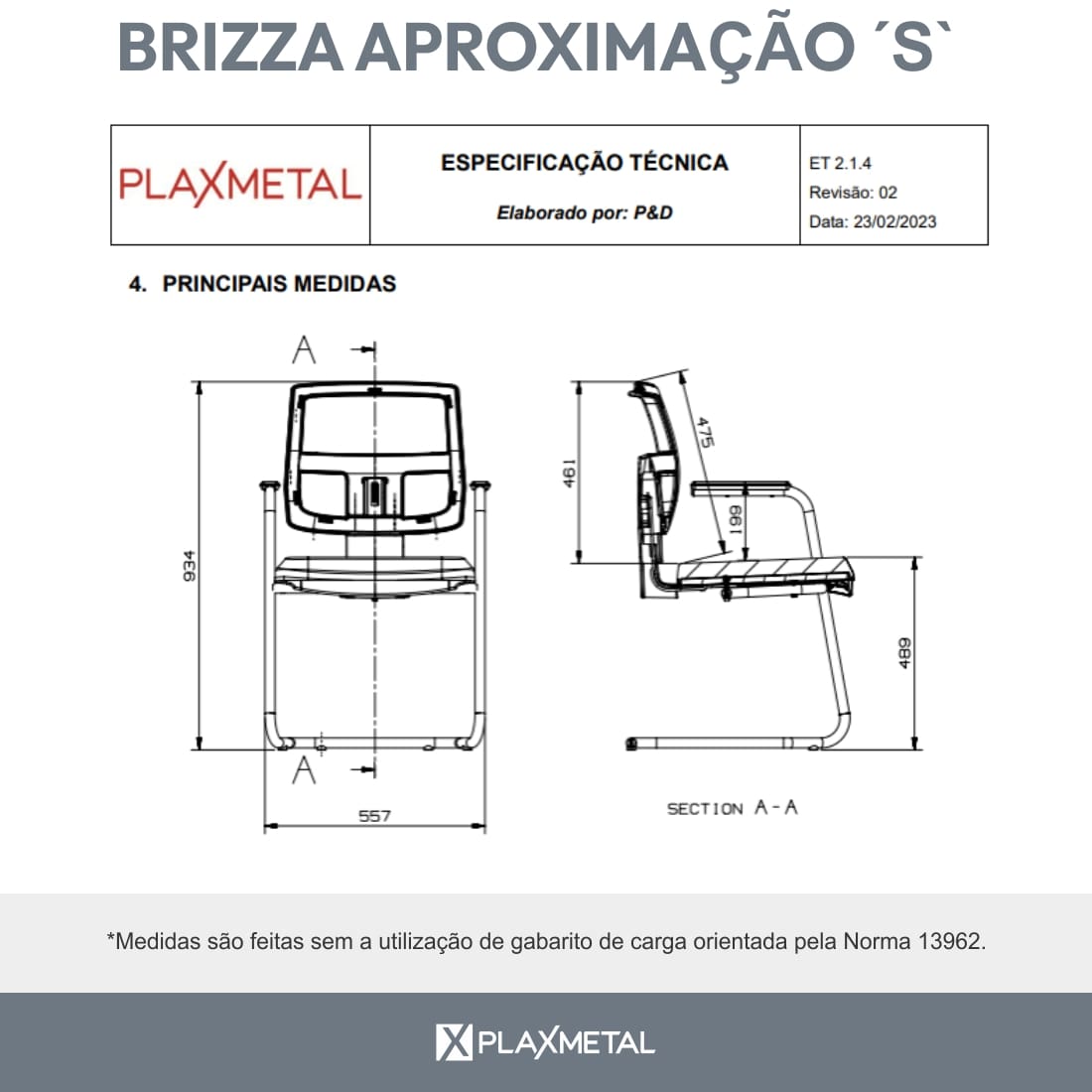 Brizza Tela Executiva Aproximação S - Imagem 4