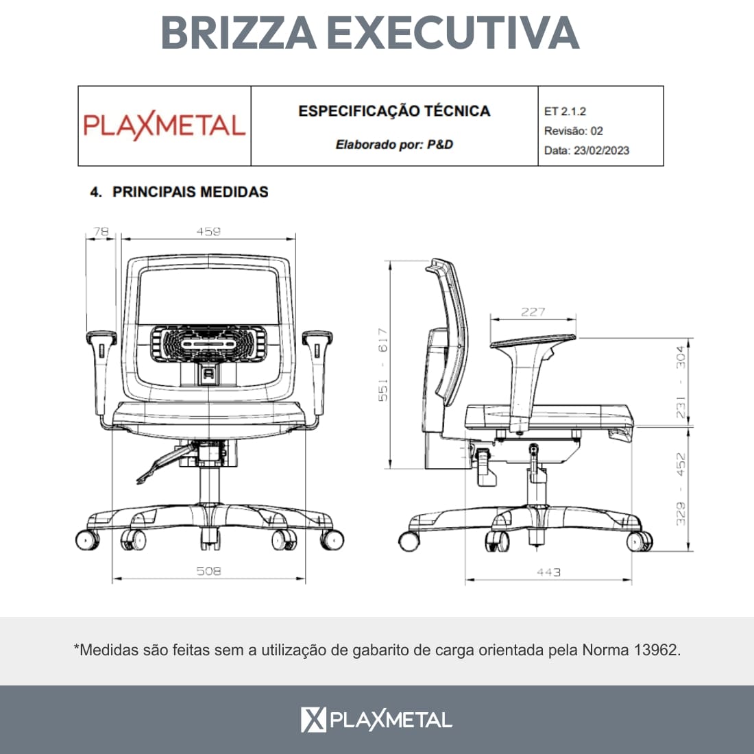 Brizza Tela Executiva Giratória - Imagem 4